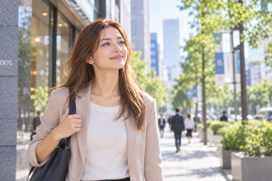 離婚後も日本で仕事を続ける外国人女性
